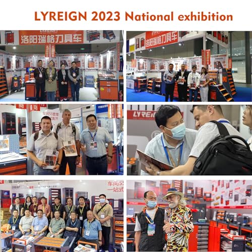 CAT 40 Tool Cart CNC, CNC Tool Holder on Desktop Randomly Placed, CNC Tool Carts Small, CNC Tool Cabinet, Easy and Convenient CNC Tool Storage CNC LYREIGN