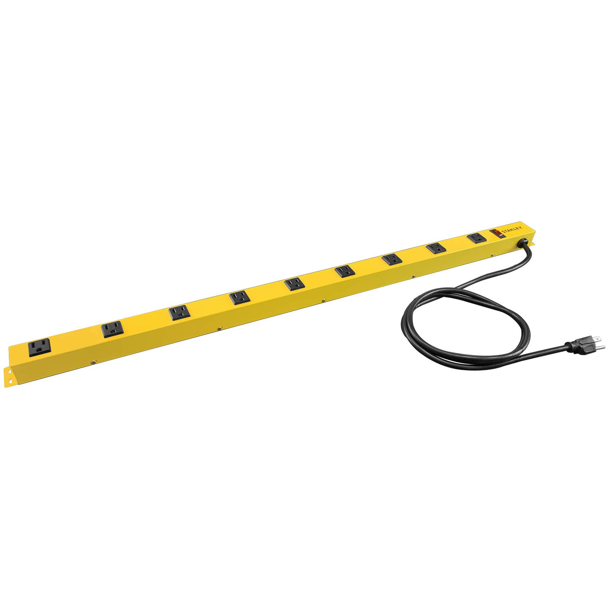 Stanley 31615 NCC31615 ShopMAX Pro 9-Outlet Surge-Protector Power Bar, 6-Foot Cord, Yellow Stanley