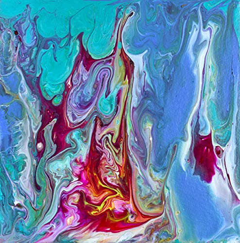 Faber-Castell Do Art Paint Pour Studio - No Mix Acrylic Paint Pouring Set for Kids - Makes 6 Fluid Art Projects, Multi (FC14342) Faber-Castell