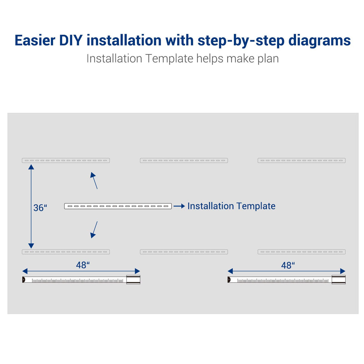 FLEXIMOUNTS 3x8 Overhead Garage Storage Rack,Adjustable Garage Storage Organization Systerm,Heavy Duty Metal Garage Ceiling Storage Racks,600lbs FLEXIMOUNTS