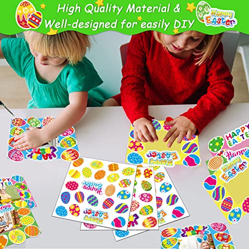 chiazllta 24 Packs Easter Kids' Craft Kits DIY Picture Frame Craft Spring Easter Art Activities Home School Classroom Game Bulletin Board Easter chiazllta