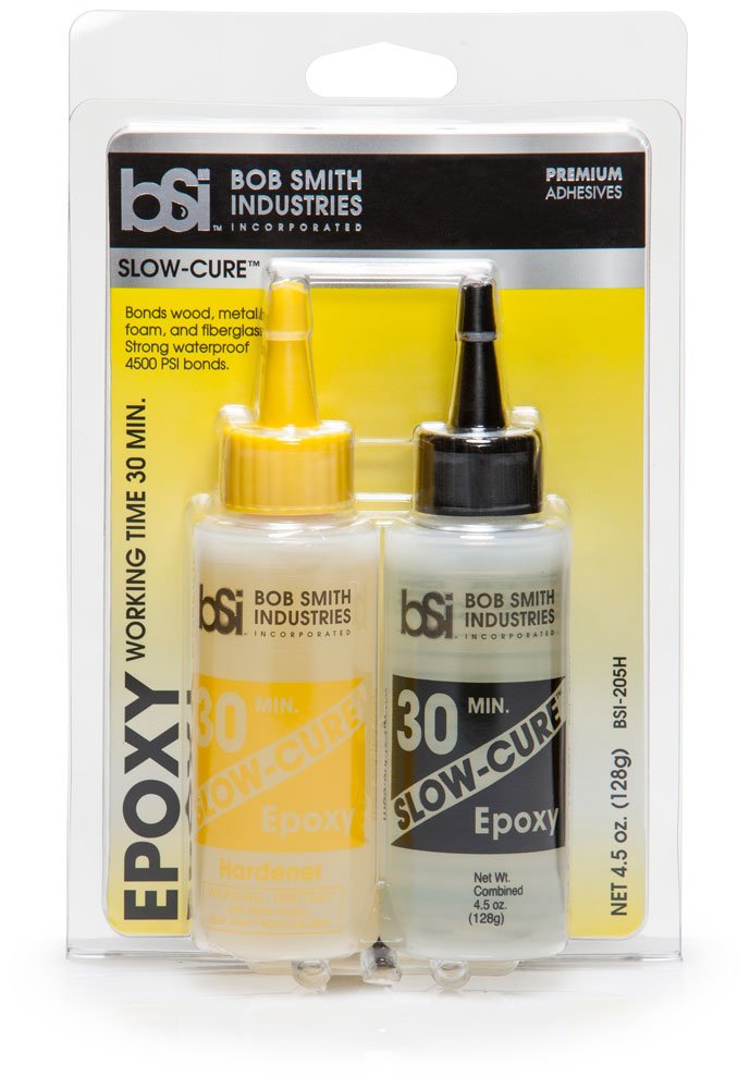 Bob Smith Industries BSI-205 Clear Slow-Cure Epoxy (4.5 oz. Combined) Bob Smith Industries