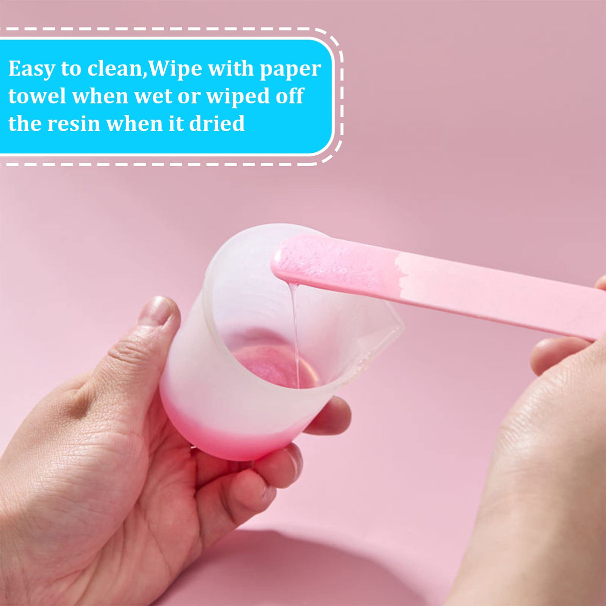 Stir Rod Sticks Reusable Epoxy Resin Mixing Sticks Stirring for Facial Mask Mixing and Application, Resin Tools Rods for DIY Crafts Epoxy Liquid Glue Patelai