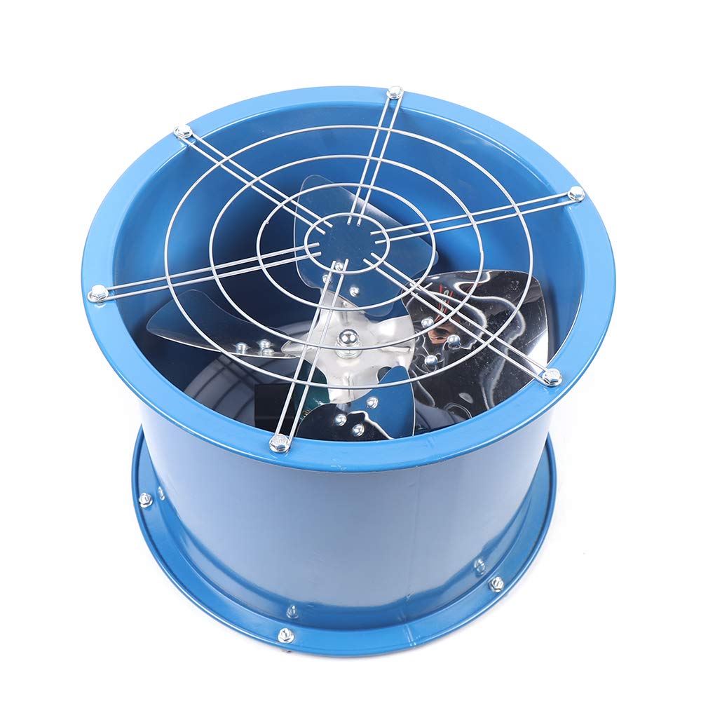 Tube Axial Fan Explosion-Proof Exhaust Fan High Velocity Utility Blower, Cylinder Pipe Axial Fan Ventilator Fan Spray Booth Paint Fumes Exhaust Flow Upyouths