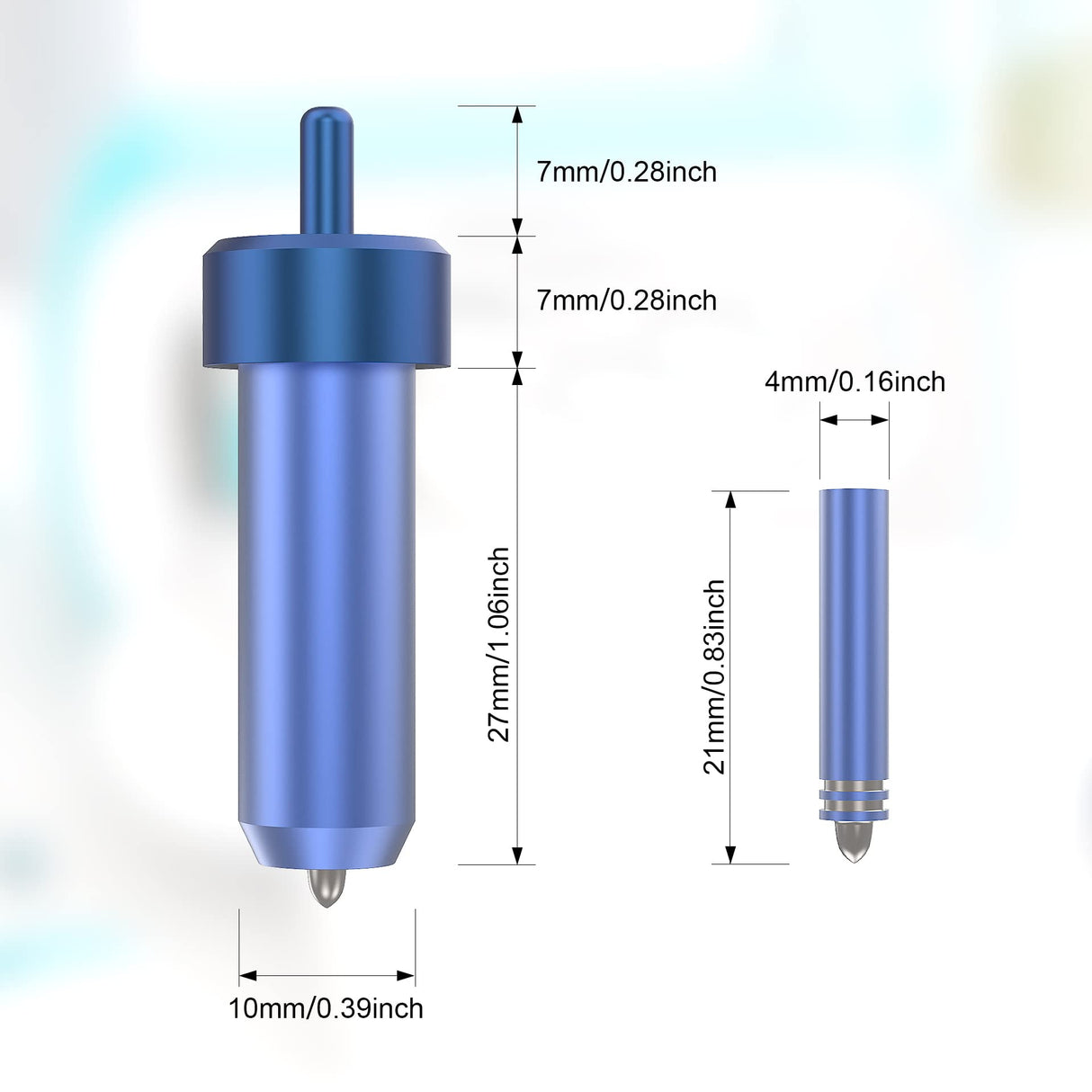 Foil Transfer Kit Compatible with Cricut Joy and Cricut Joy Xtra Smart Cutting Machine, Including Foil Transfer Housing and Blades Termooan