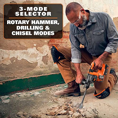 18V Brushless Cordless 1 in. SDS-Plus Rotary Hammer (Tool Only) RIDGID