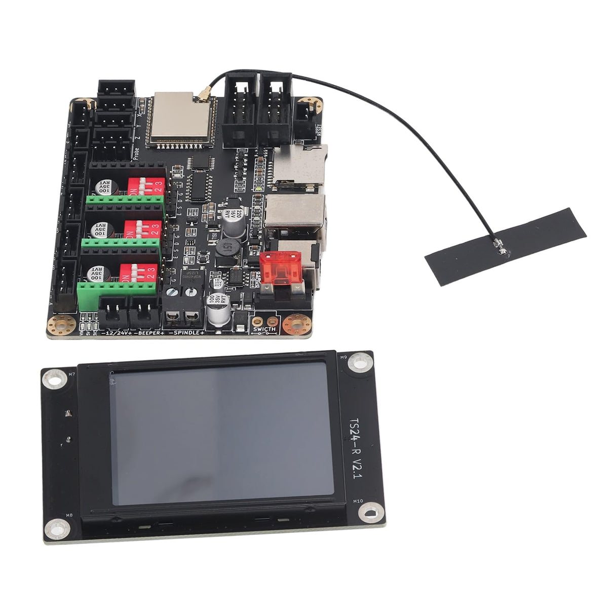 3D Printer Motherboard Kit 3D Printer Mini Controller Board Laser Engraving Machine Main Board 32 Bit for MKS DLC32 V2.1 Control Board FTVOGUE