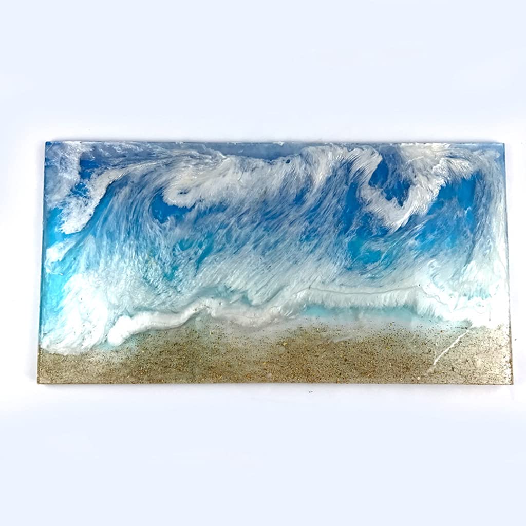 SOFEA Resin Pattern, River Table Silicone Mold with Table Legs Resin Epoxy Craft Polymer Clay Craft DIY Ornament Jewelry Making Tools SOFEA