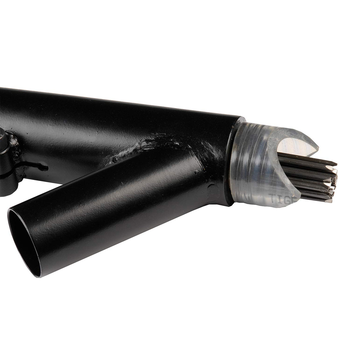 CS Unitec | 2B Needle Scaler with Vacuum Shroud | 19 Needle Air Chisel | Professional Grade 3000 BPM Inline Grip | Air Power 5.5 CFM - 121.2099 VS CS Unitec