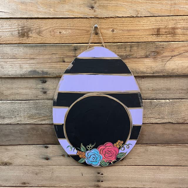 Egg Unfinished Wooden Cutout, Wood Craft, Build-A-Cross Build-A-Cross