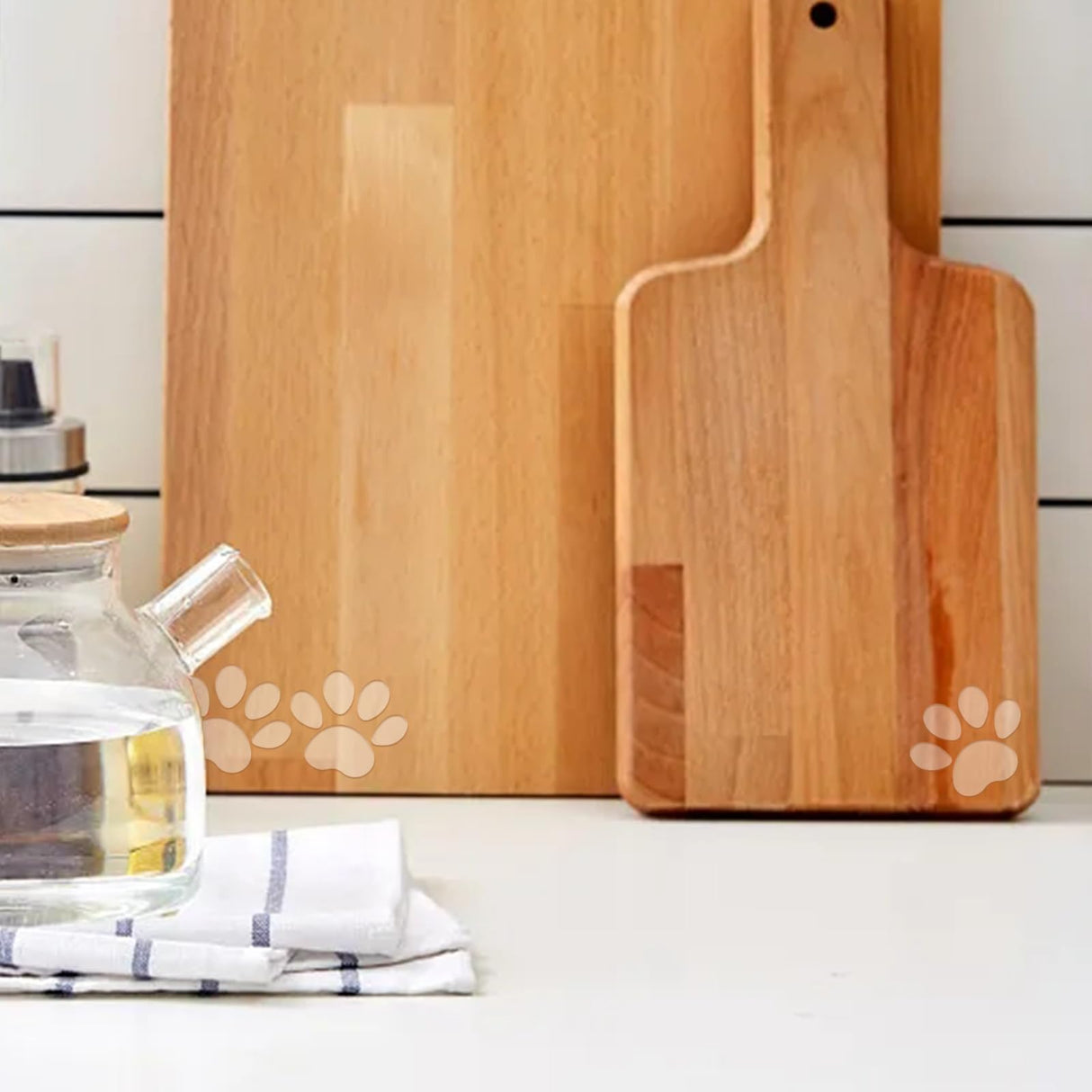 WOOPSOO 4 Pcs Dog Paw Router Templates Charcuterie Board Clear Cutting Router Acrylic Charcuterie Board Handle Large Tracing Stencils Guide Tools for WOOPSOO