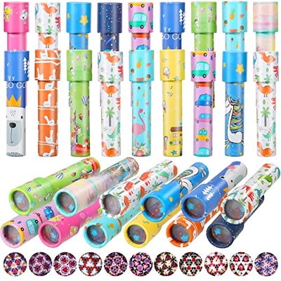 30 Pcs Classic Kaleidoscopes Vintage Kaleidoscope Toys, Return Gifts for Kids Birthday Mini Kaleidoscope Kit for School Classroom Prizes, Stock