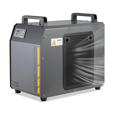 Cloudray 6L Industrial CO2 Laser Water Chiller 0.61HP CW5200 Precise Thermostat Recirculating CO2 Industrial Laser Chiller for 60W 70W 80W 90W 100W