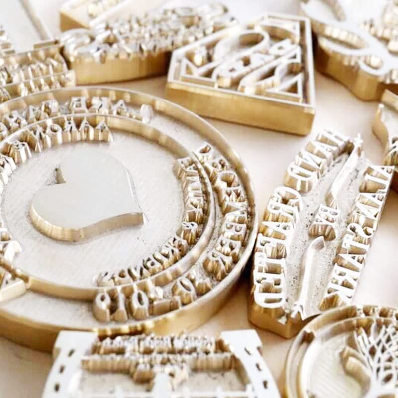 Customised Versatile Wood Branding Iron - Perfect Gift for Dads, Woodworkers & BBQ Enthusiasts (1") Generic