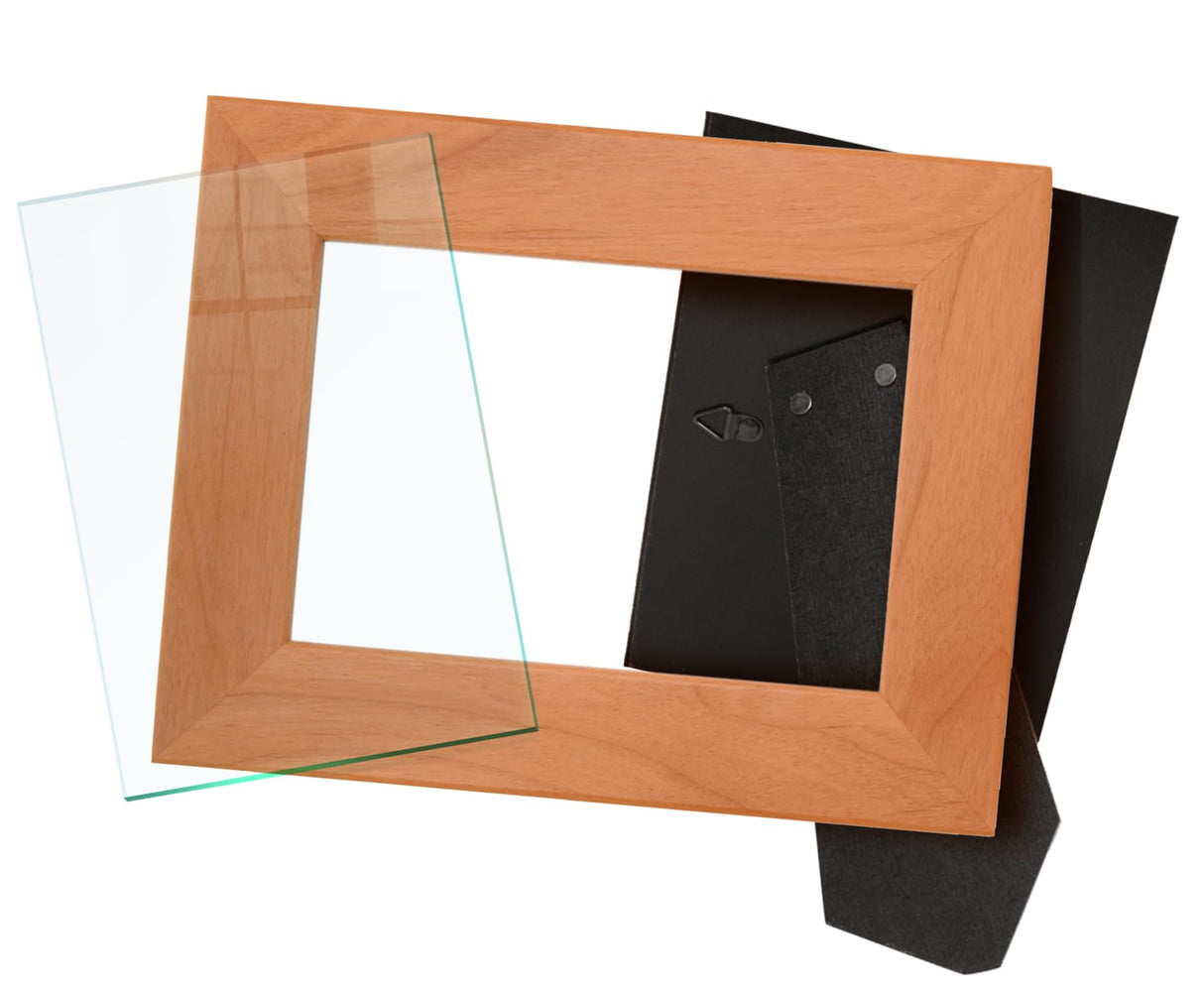 ThisWear Hunting Gifts Hunting Makes the Best Memories Hunter Gifts Wood Engraved 5x7 Landscape Picture Frame ThisWear