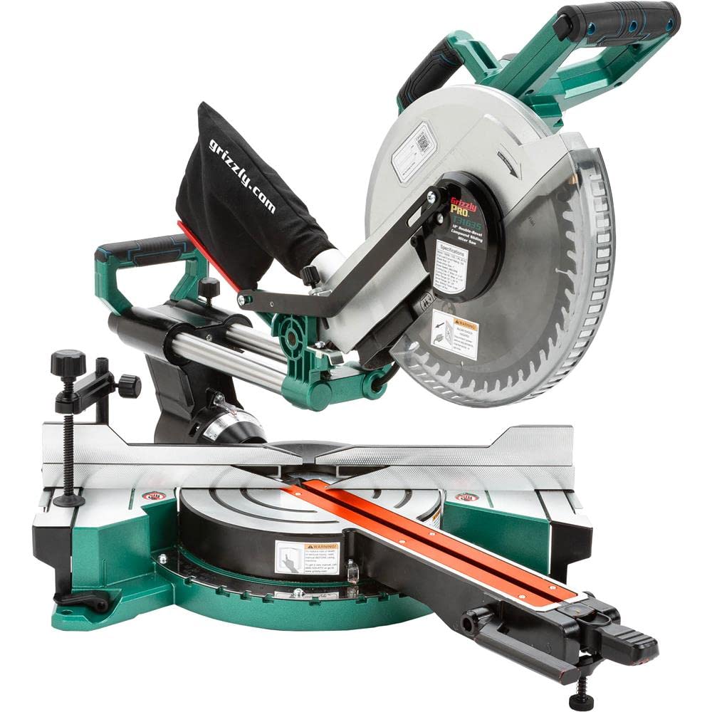 Grizzly PRO T31635-12" Double-Bevel Sliding Compound Miter Saw Grizzly PRO