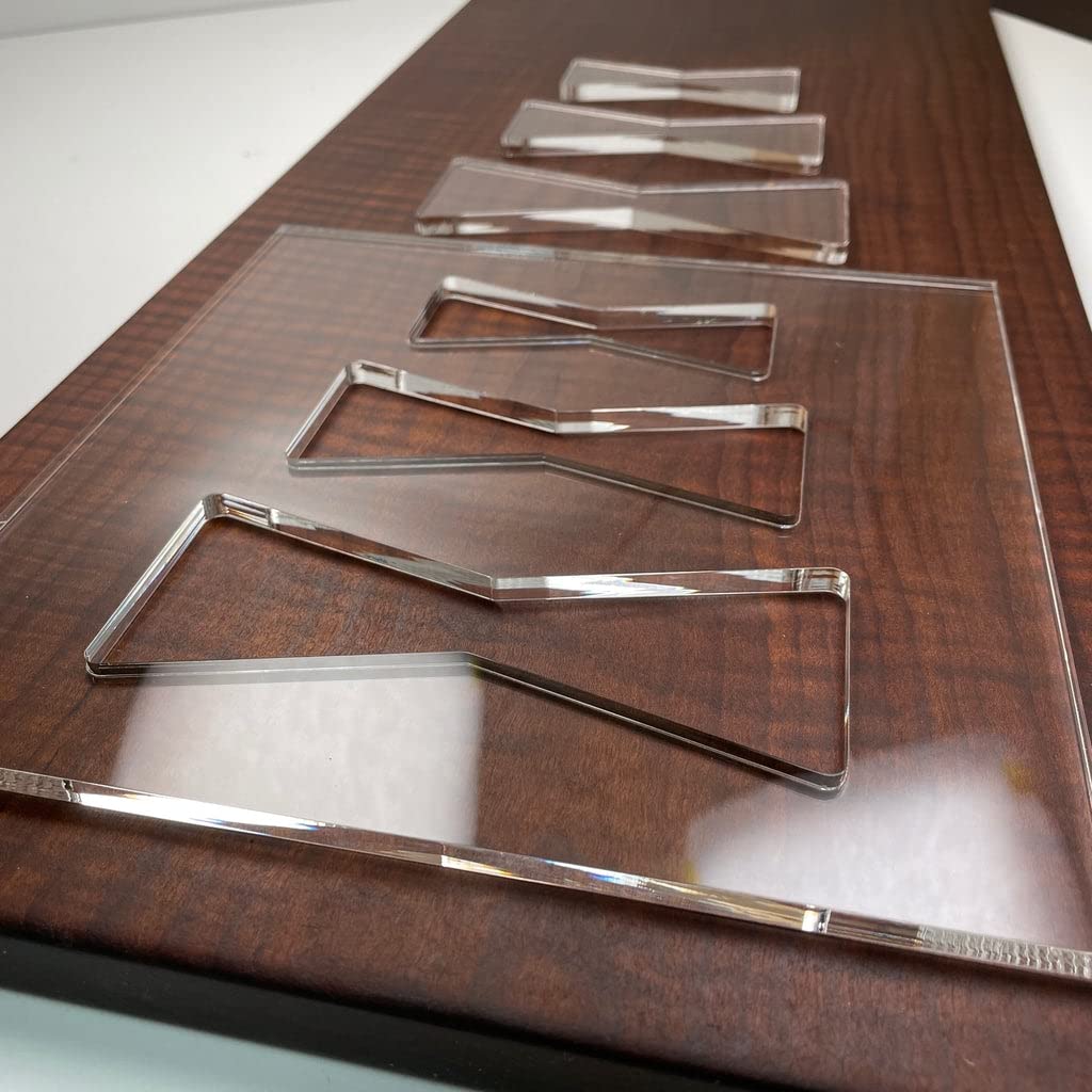 Bow Tie Acrylic Router Template Bear Hollow Supply