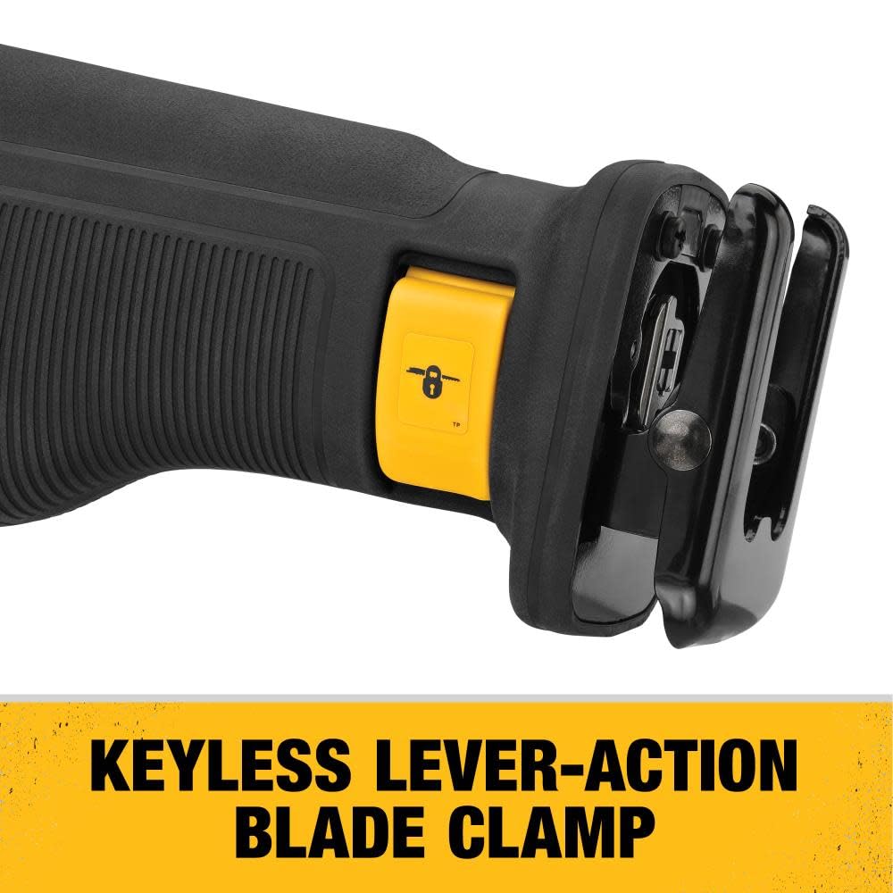 DEWALT 20V MAX* XR® BRUSHLESS RECIPROCATING SAW WITH POWER DETECT™ (Tool Only) (DCS368B) DEWALT