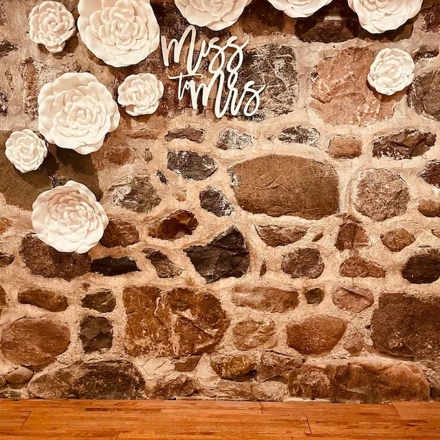 Miss to Mrs Wood Sign, Wedding Backdrop, Wedding Bar Sign, Bridal Shower, Bride to Be Backdrop, Wedding Decor, Bridal Shower Decor (MDF, Small (16")) WHOLESALE WOODCUTS