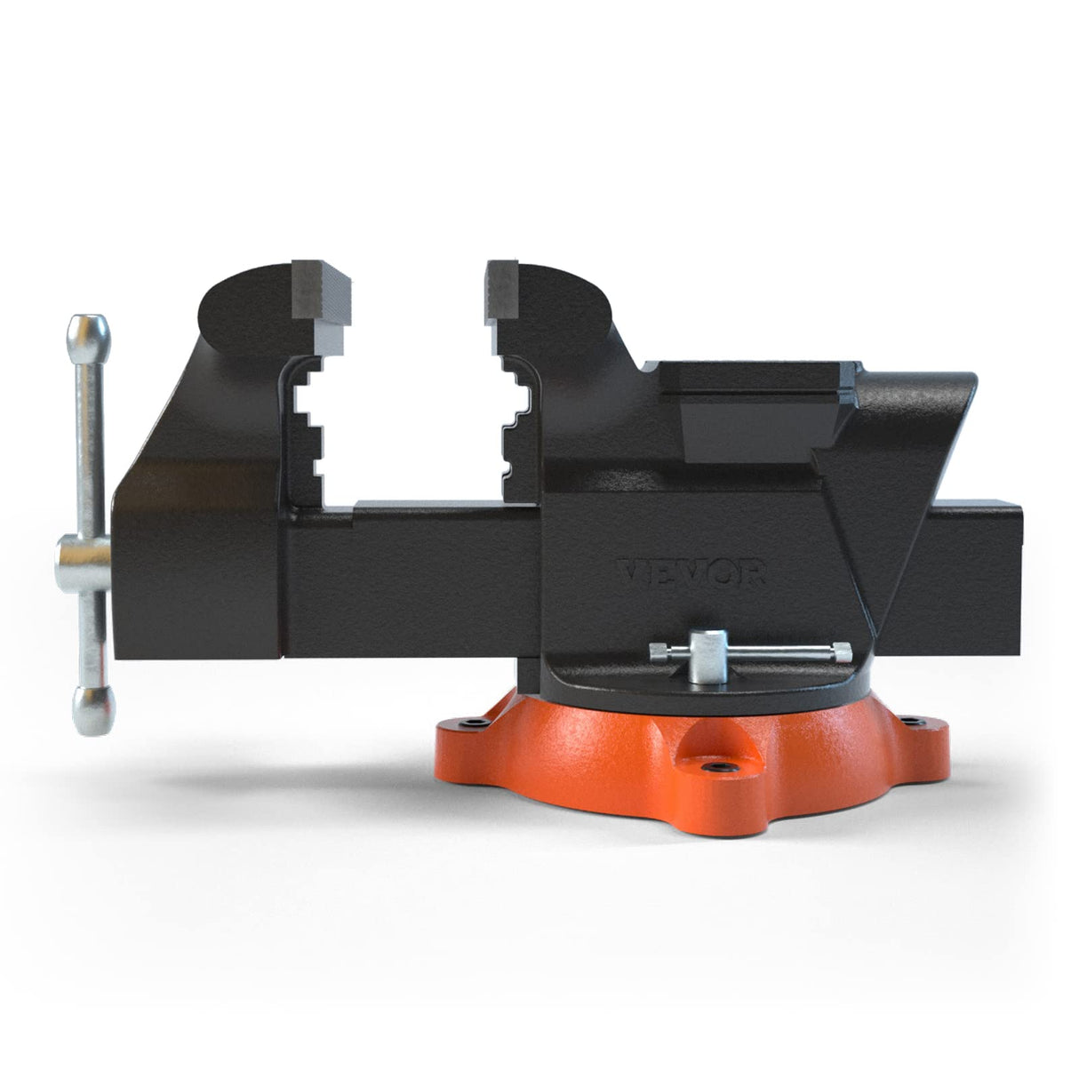 VEVOR Bench Vise, 6-inch Jaw Width 5.9-inch Jaw Opening, 360-Degree Swivel Locking Base Multipurpose Vise w/Anvil, Heavy Duty Ductile Iron Workbench VEVOR