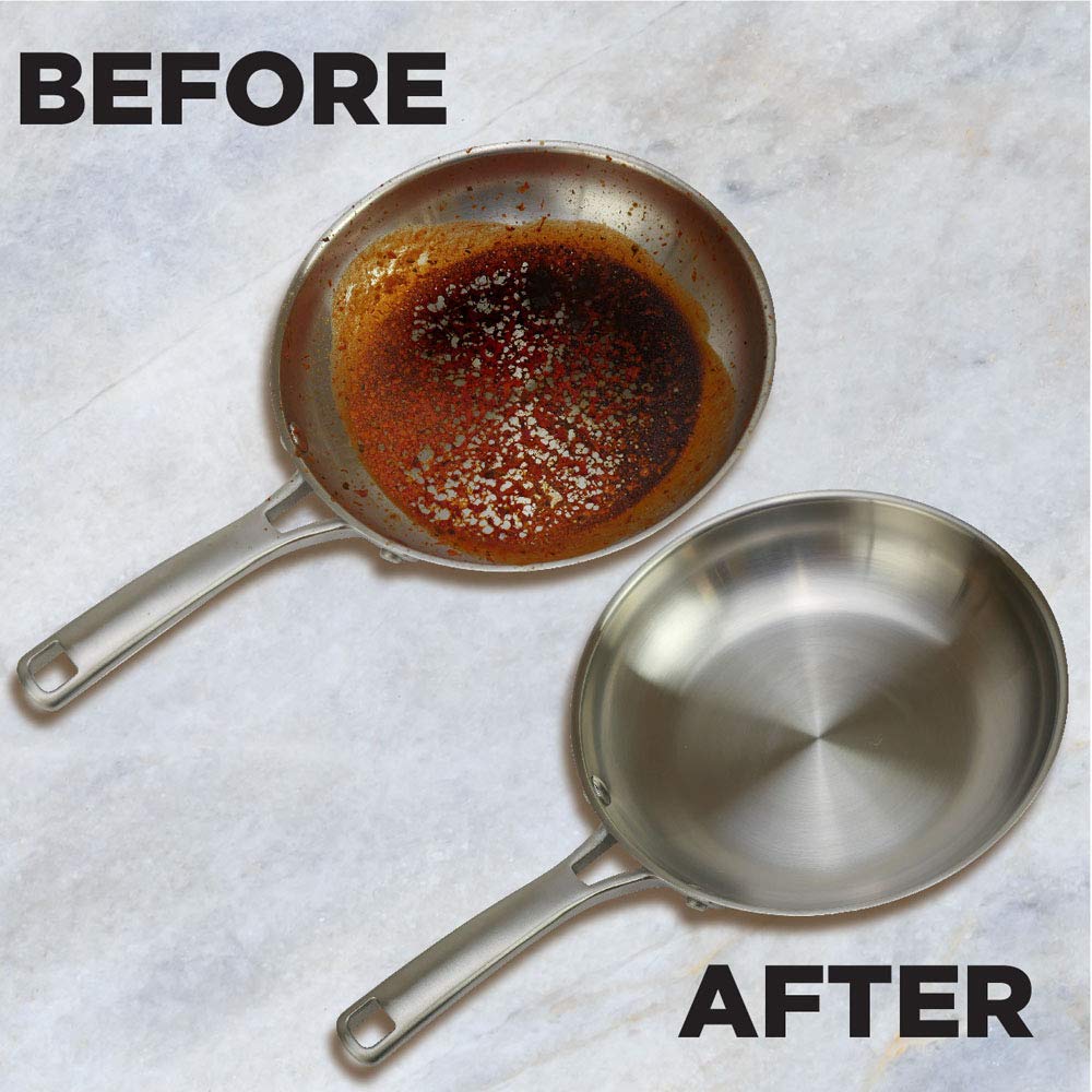 Weiman Stainless Steel Sink and Pots & Pans Cleaner and Polish - 2 Pack Weiman