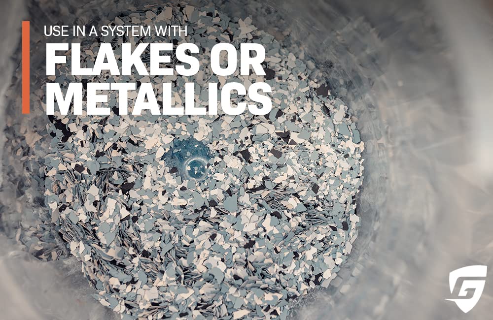 Ghostshield Epoxy Max 100-3 Gallon Kit -100% Solids Epoxy Floor Kit: Epoxy Resin Coating for Garage Floors and Warehouse Floors - Covers up to Ghostshield