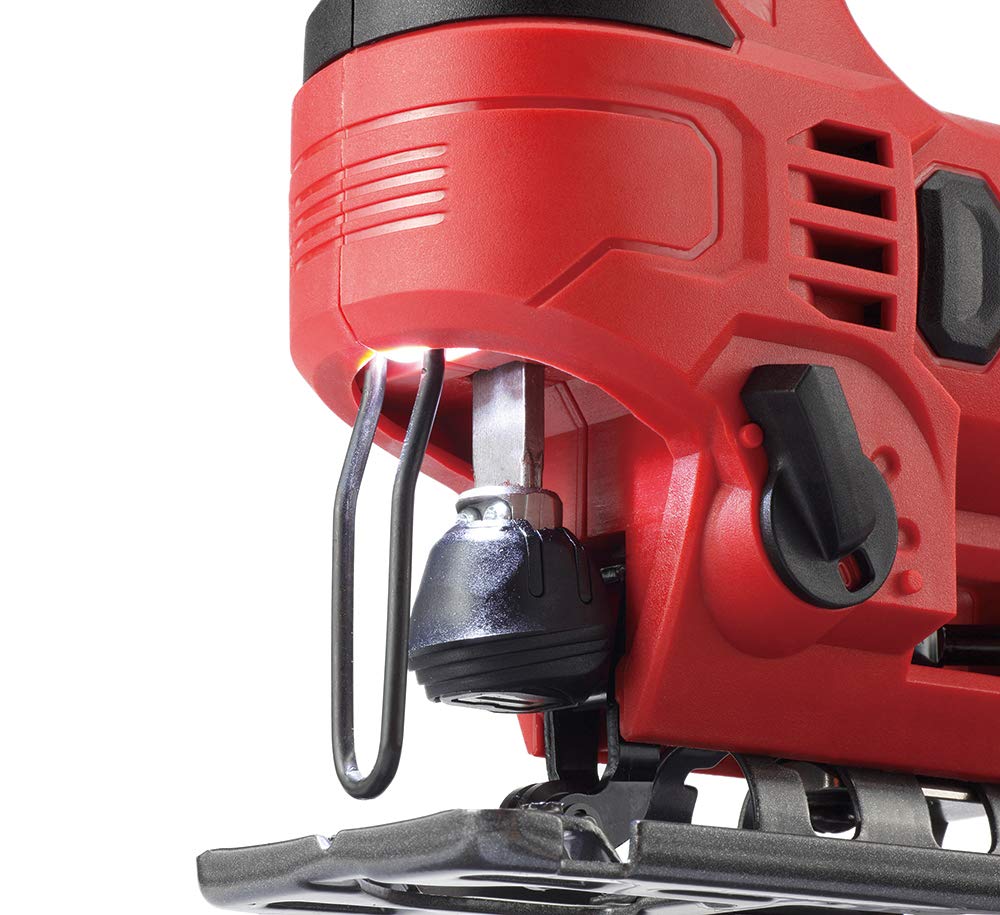 SKIL PWR CORE 20V 7/8 Inch Stroke Length Jigsaw Includes 2.0Ah PWR CORE 20 Lithium Battery and Charger - JS820302 Skil