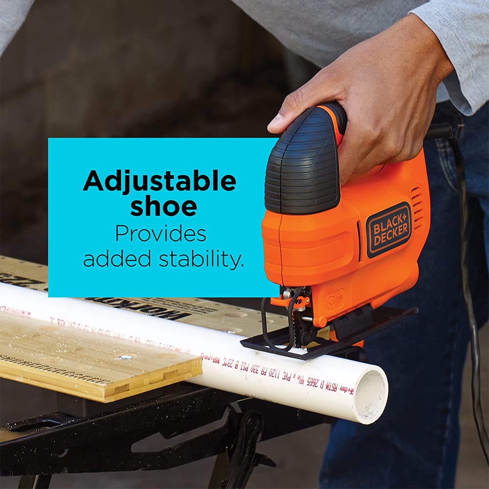 BLACK+DECKER Jig Saw, 4.5 -Amp (BDEJS300C) BLACK+DECKER