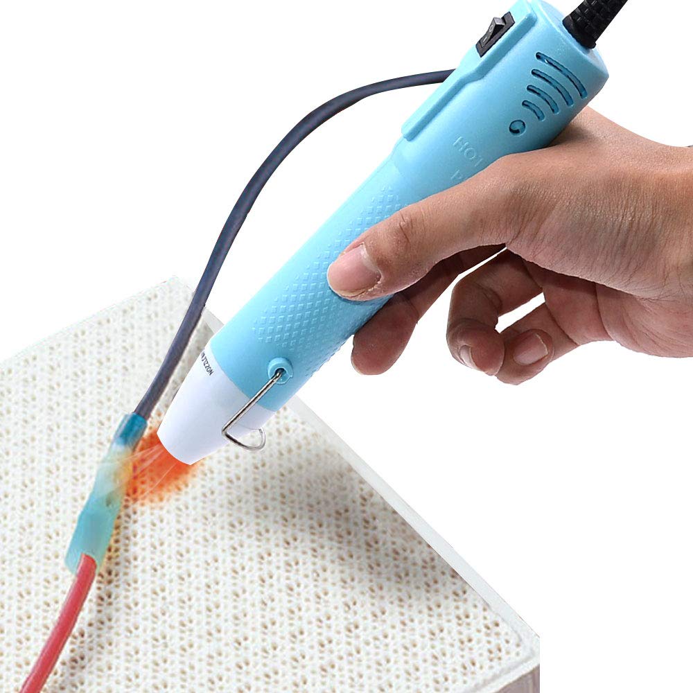 Heat Gun,mofa Embossing Mini Heat Gun,Hot Air Gun For Craft with Stand For DIY Embossing And Acrylic Paint Dryer,Multi-Purpose Electric Heating mofa