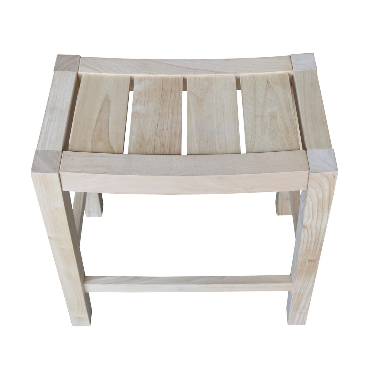 IC International Concepts International Concepts Ranch, 24-Inch, Ready to Finish Stool, Unfinished IC International Concepts