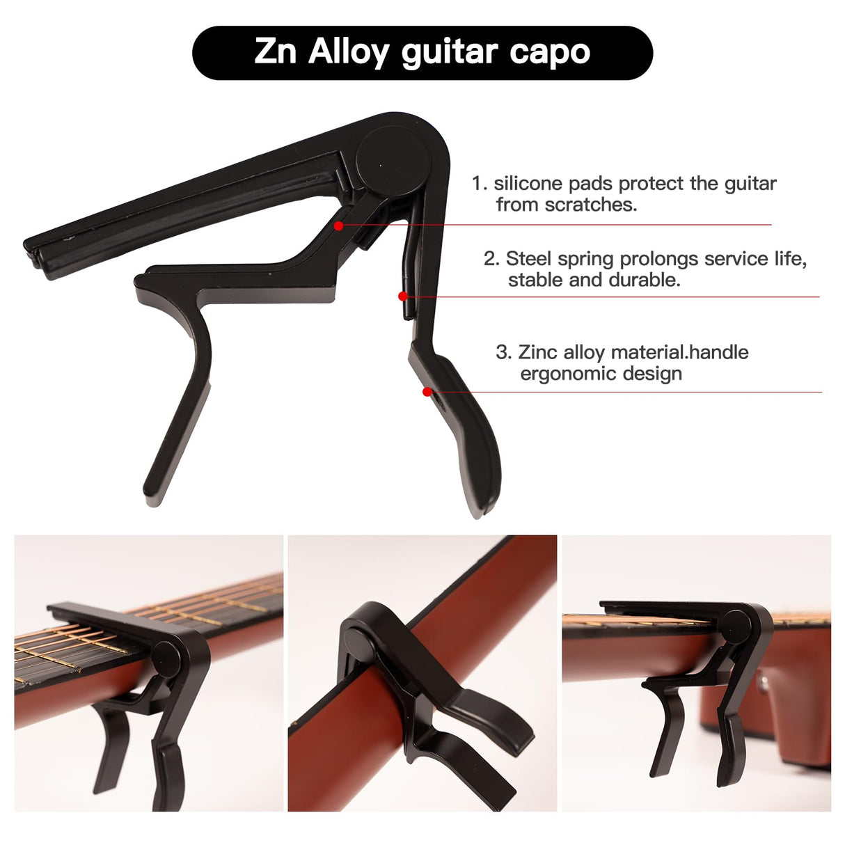 Moomuto 88PCS Acoustic Guitar Accessories Kit Include Acoustic Guitar Strings,Tuner,Capo,Thumb Finger Picks,3-in-1 Restring Tool,Bridge Pins,Guitar Moomuto