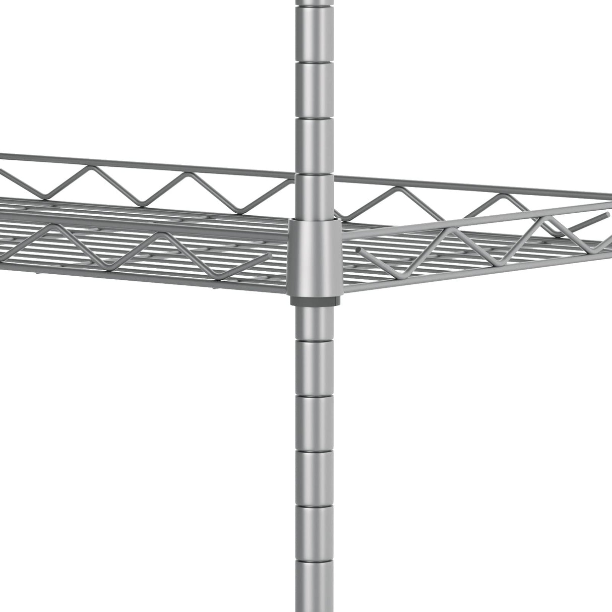 SINGAYE 4 Tier Shelf Adjustable Storage Shelf Wire Shelving,350LBS Load Capacity,Metal Storage Rack for Kitchen Office Home Storage Pantry SINGAYE