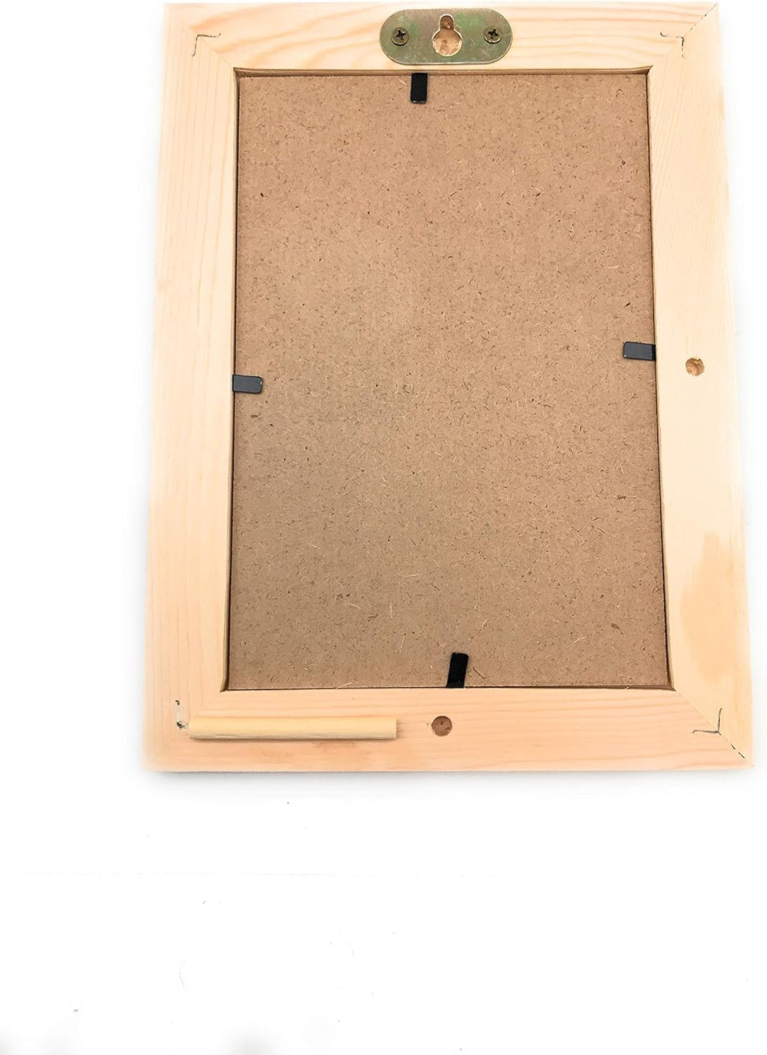 Oojami Unfinished Solid Wood Picture Frames for Arts Crafts, DIY Painting Project Stand or Hang on The Wall 6x8 Frame Size Holds 6x4 Pictures for Oojami