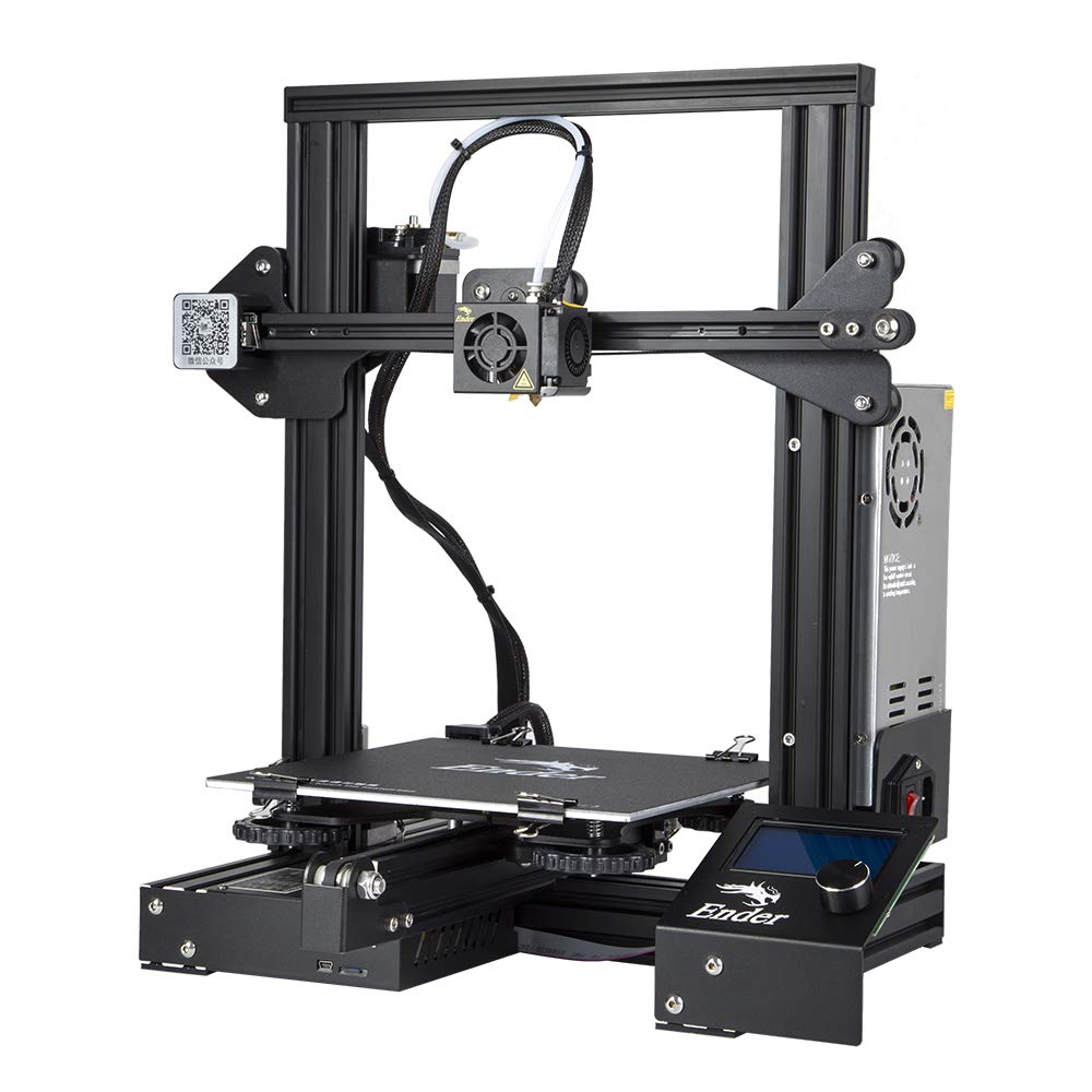 Official Creality Ender 3 3D Printer Fully Open Source with Resume Printing Function DIY 3D Printers Printing Size 8.66x8.66x9.84 inch Comgrow