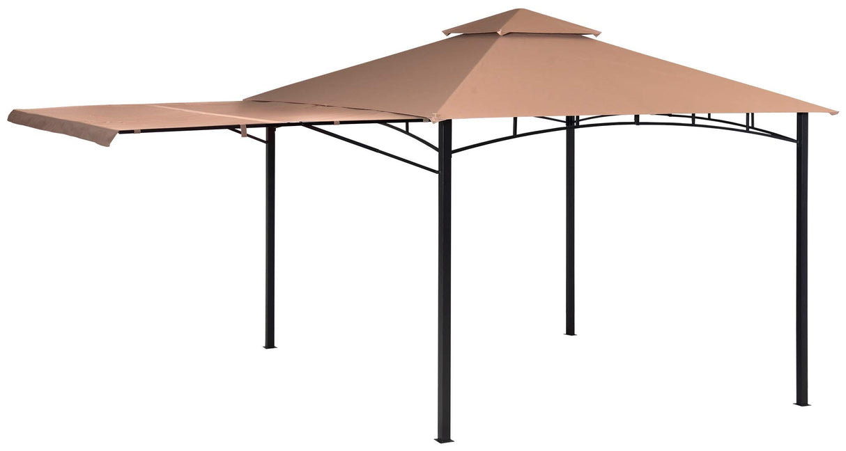 ShelterLogic 24011 Redwood Gazebo – 11 ft. x 11 ft., Bronze Arrow Storage Products