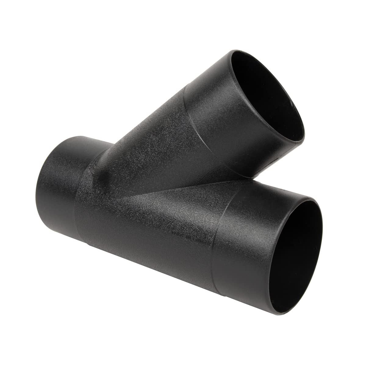 POWERTEC 70106 4-Inch Y-Fitting Dust Collection Hose Connector , Black POWERTEC