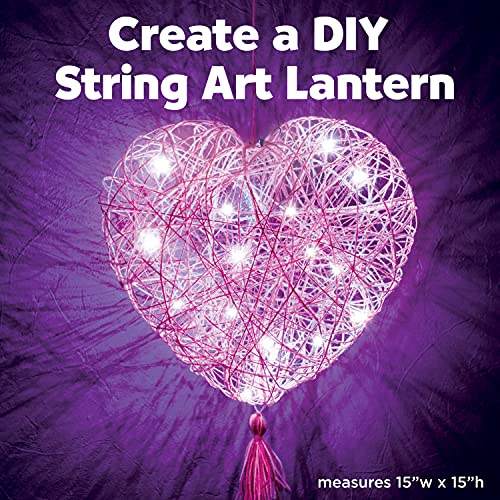 Creativity for Kids String Art Heart Light Craft Kit - Kids Arts and Crafts, Tween Girl Gifts, String Art Kit for Ages 8-12+ Creativity for Kids