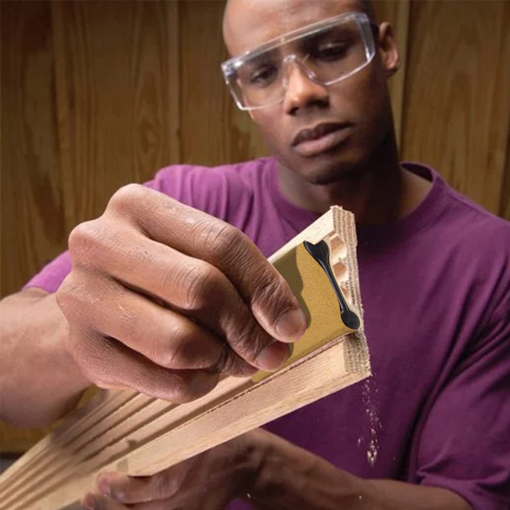 DITKOK 11 PCS Contour Sanding Grips with 21 Profiles, Woodworking Angle Sanding Pads for Convex and Concave Sanding, Sanding Tools for DITKOK