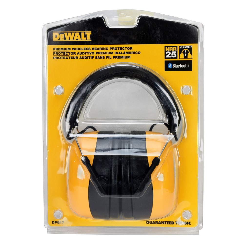 DEWALT Safety Earmuffs, Yellow, One Size DEWALT