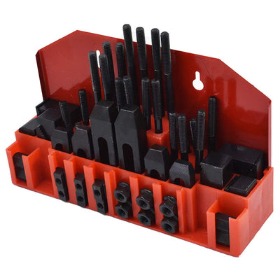 New 58 Pcs Pro-Series 7/16" T-Slot 3/8"-16 Stud Clamping Kit for Bridgeport Mill