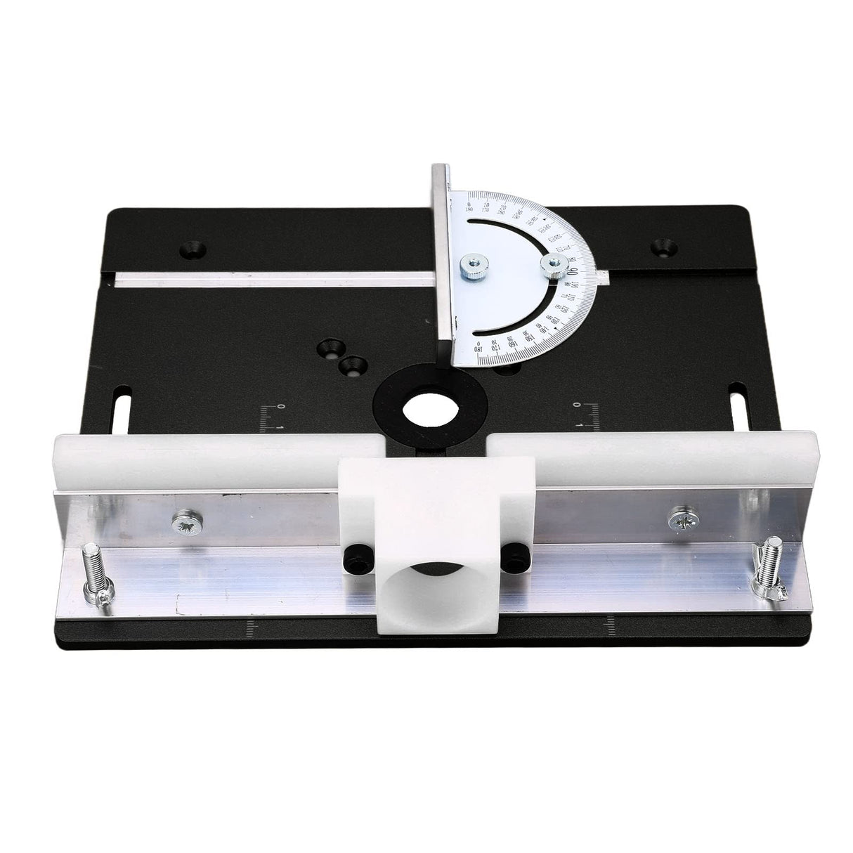 Router Lift Metal Router Lift System Kit, Router Lift System Full Installation Set,Aluminum Woodworking Insert Base Plate,Router Table Insert Plate JUOPZKENN