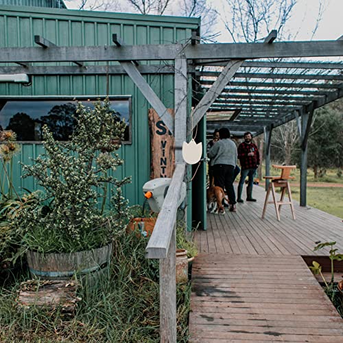 20Pcs Unfinished Wooden Cutouts Tulip Flower Wooden Slices DIY Wooden Embellishment Blank Wood Pieces for DIY Arts Crafts Wedding Decorations VOSAREA