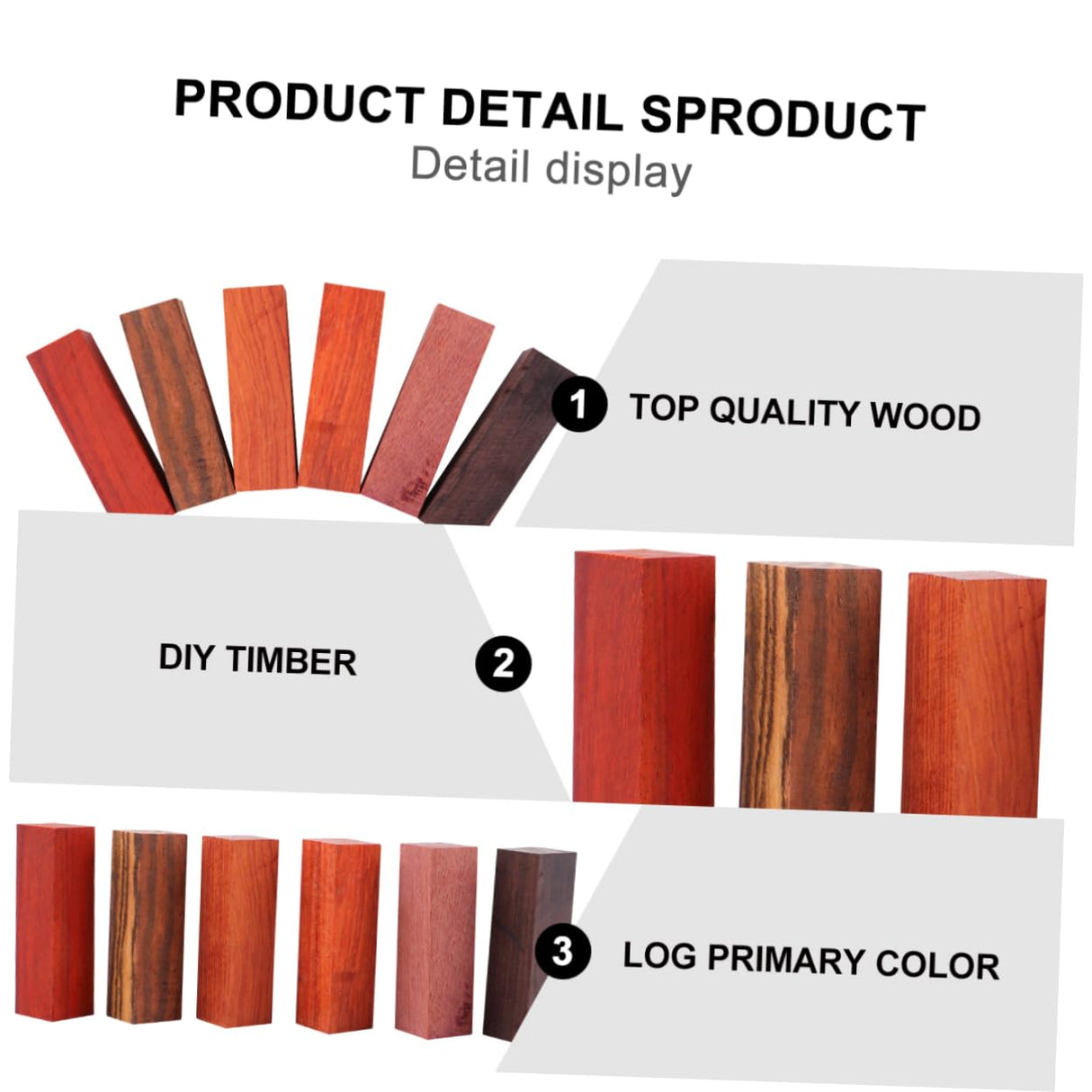 12 Pcs Pen Wood Stabilized Wood Pen Blank Pen Turning Blank Wooden Block Resin Molds Wood Turning Block Ebony Wood Fountain Pen Pens Solid Wood Block Veemoon