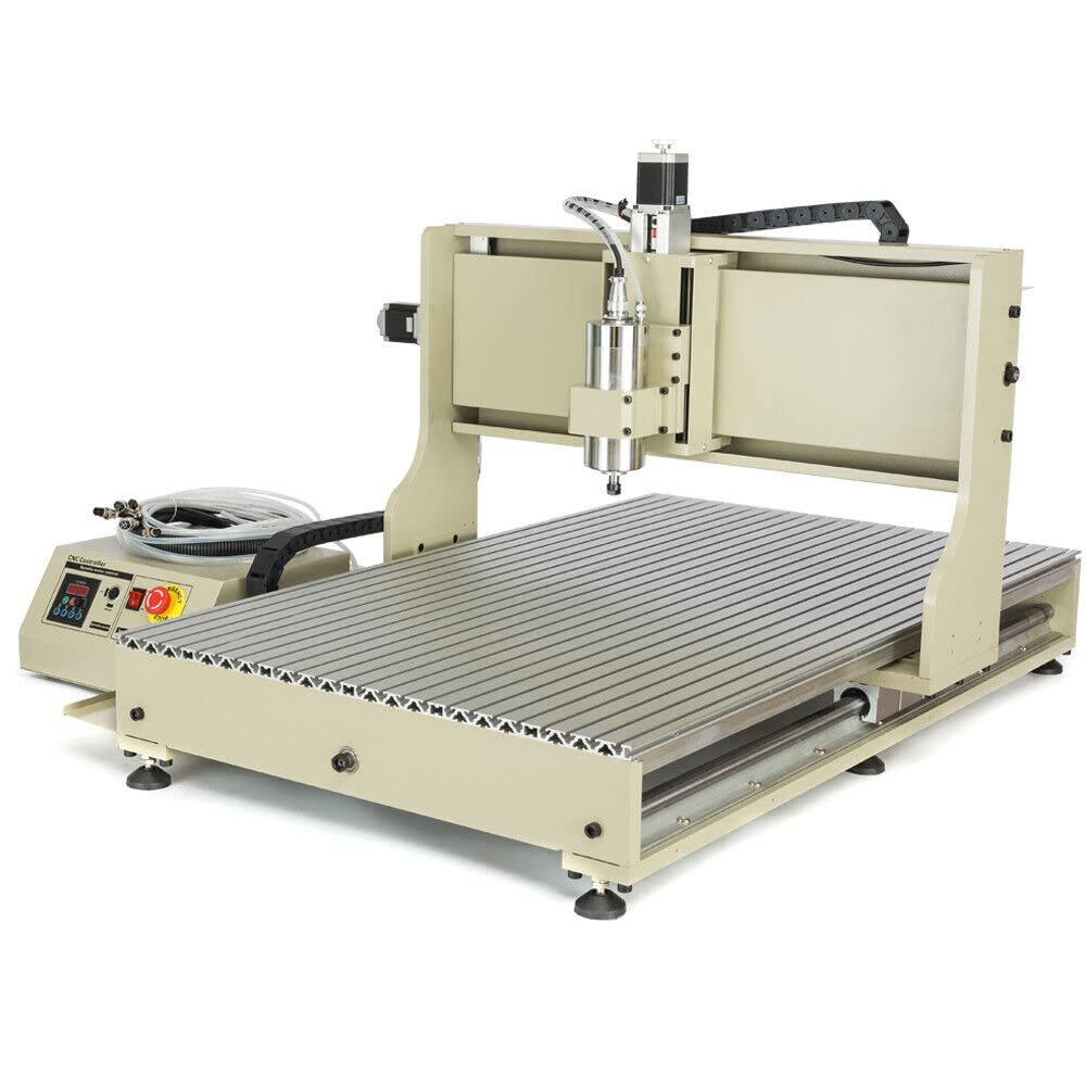 CNC Router Kit Engraver Milling 3D Cutting Machine, Carving Milling Engraving Machine, USB 4AXIS 6090 TOWOHIPPKI