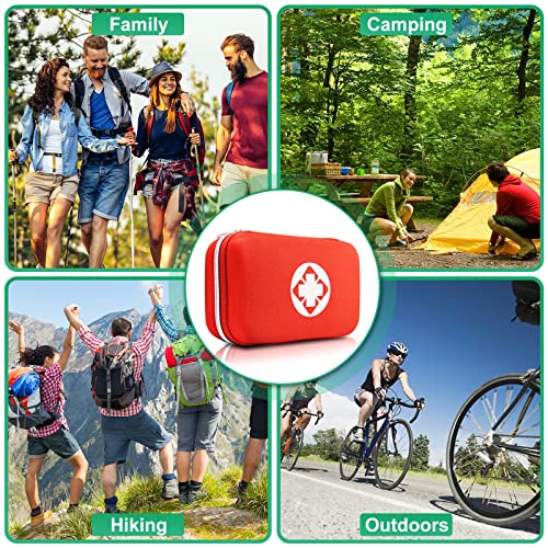 275Pcs Travel First Aid Kits for Car Emergency Preparedness Items Urgent Accident Essentials Kit Survival Gear Equipment Sports First Aid Kit for YIDERBO