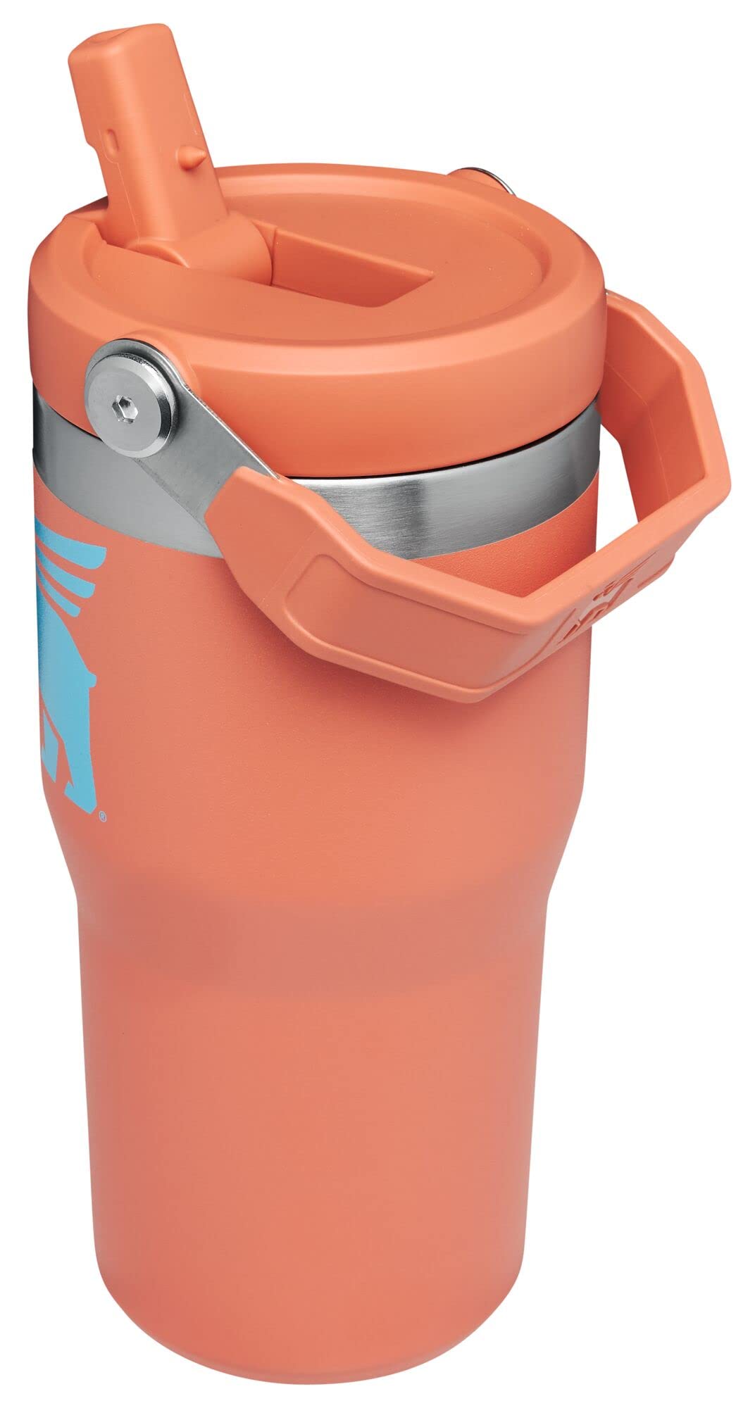 Stanley Classic IceFlow Flip Straw Tumbler for Kids (8 or Above), 20oz, Stan the Bear Stainless Steel , with Double-Wall Vacuum Insulation, 1 Count STANLEY