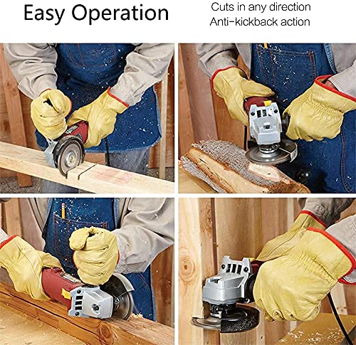 Chainsaw disc/Stump Remover/Stump Grinder/Wood Carving Disc for 4'' or 4"-1/2" Angle Grinder, 5/8" Arbor,Chromium Plating Reinforcement,Shaping and SchuhRia