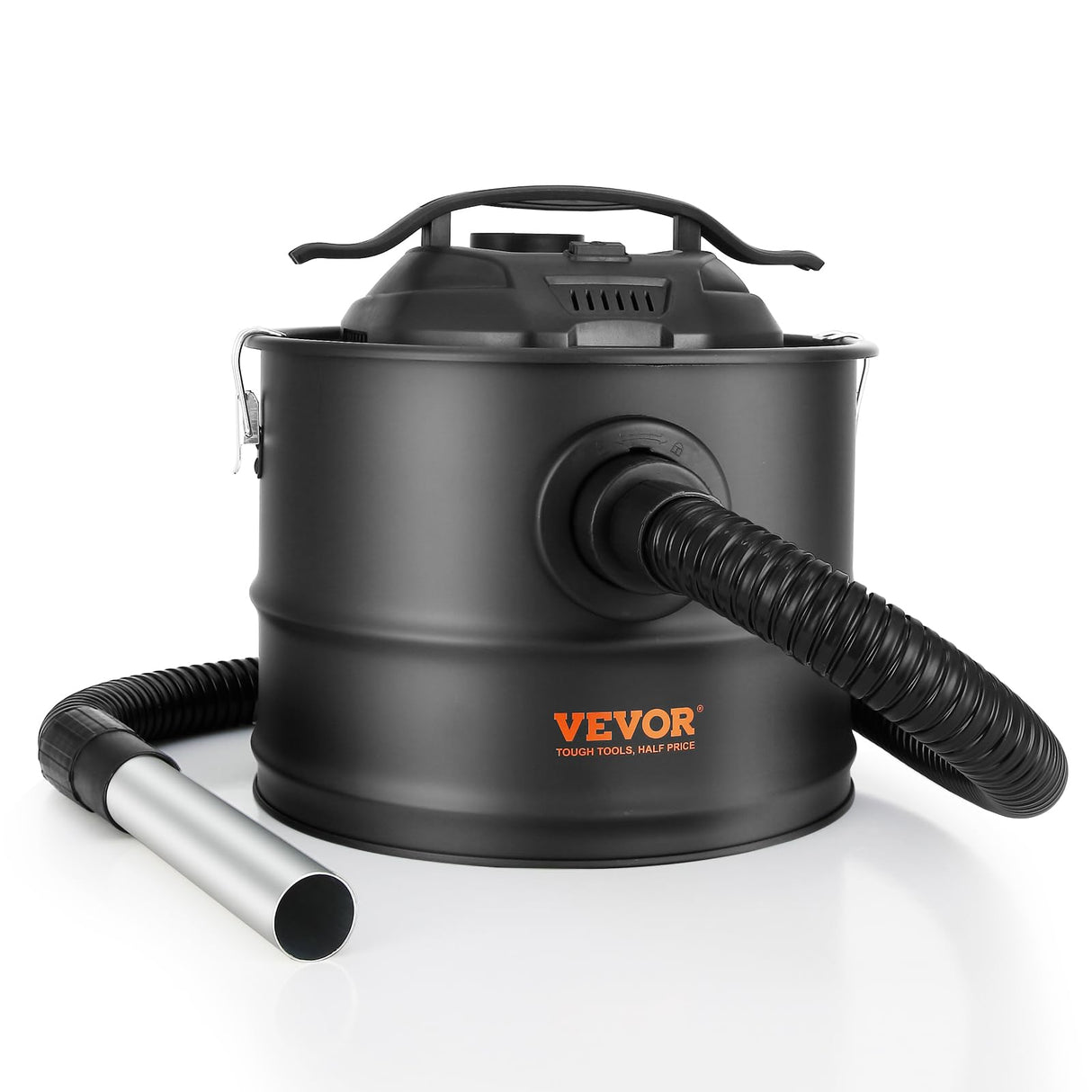 VEVOR Vacuum Cleaner 4 Gallon with 1200W Powerful Suction, Ash Vac Collector with 47.2 in Flexible Hose, for Fireplaces, Pellet, Wood Stove, Log VEVOR