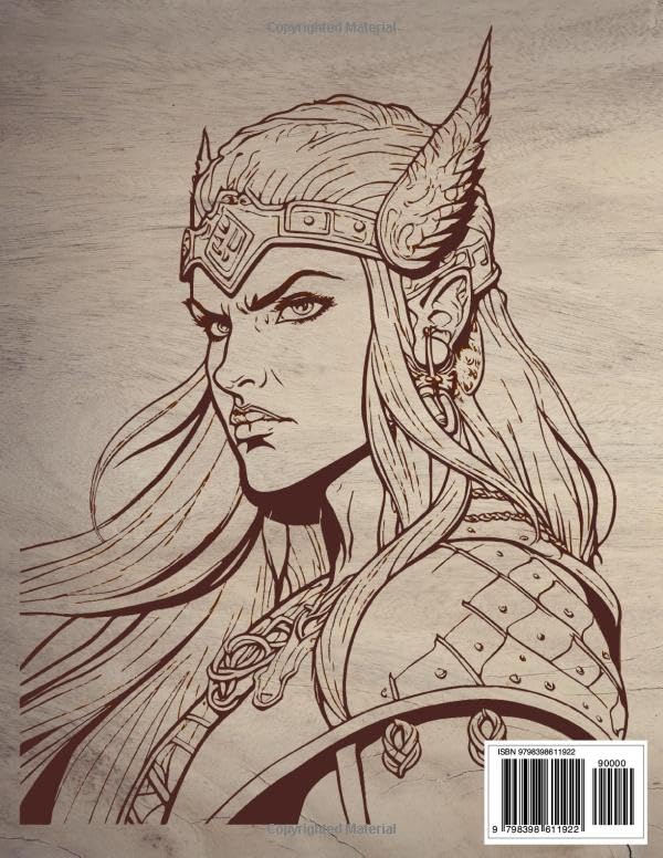 Pyrography Templates: Vikings, for Tracing and Woodburning WoodArtSupply