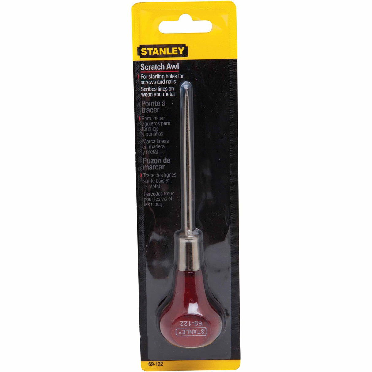 Stanley Hand Tools 69-122 Scratch Awl BLACK+DECKER